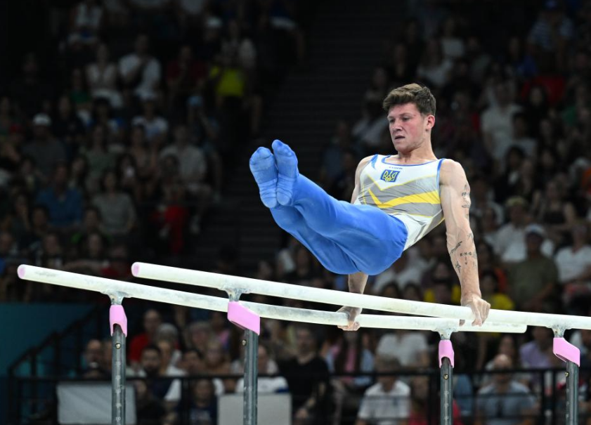 关于体操表演：乌克兰选手表现出色的信息