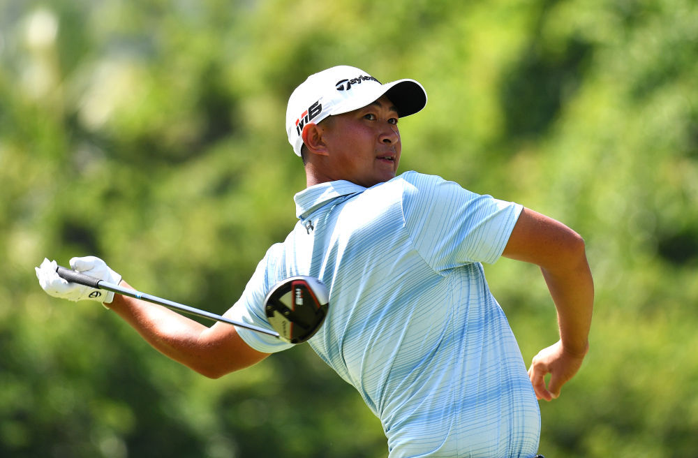 高尔夫赛事中国家队战胜对手成功落败